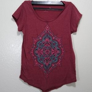 Lucky Brand women's t shirt boho medium